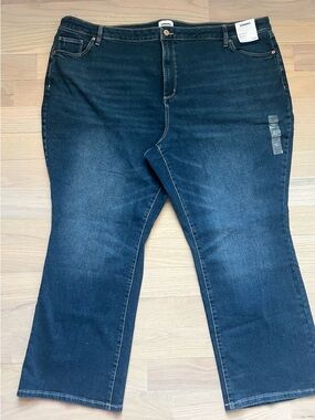 Sonoma Dark Blue Flare Jeans - Plus Size